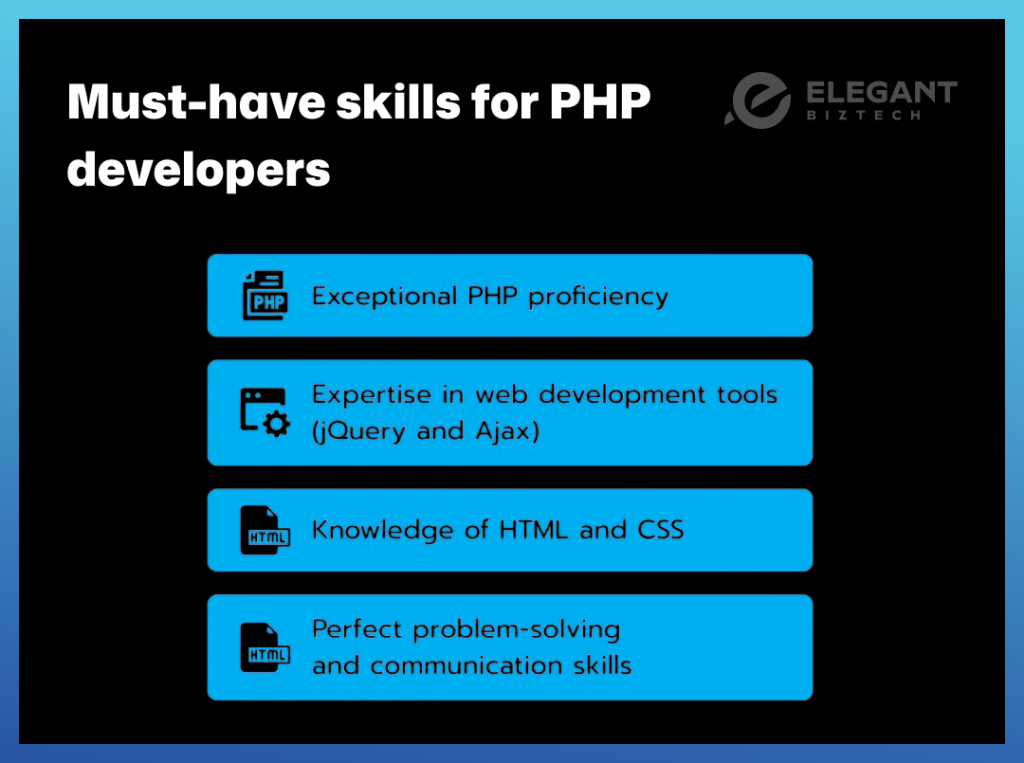 A checklist of must-have skills for PHP developers
