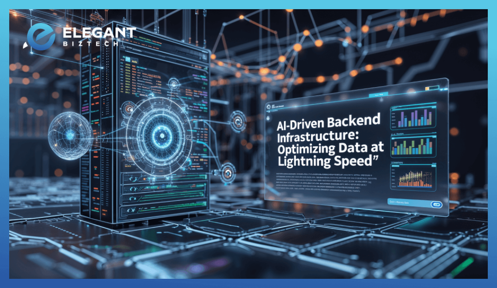 AI-powered backend servers optimizing data flow