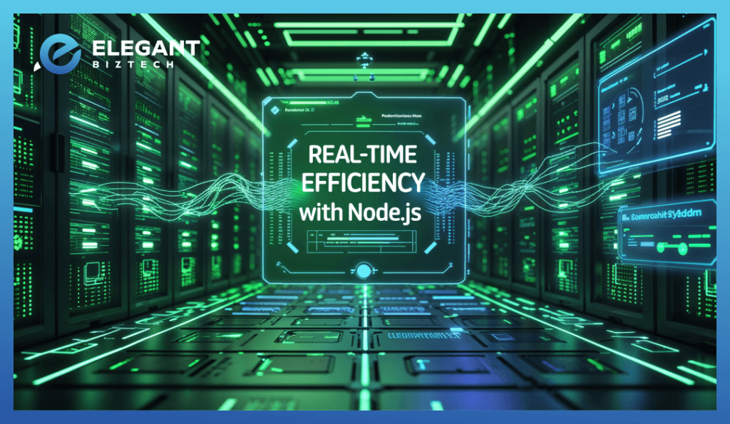 Node.js-powered backend system handling real-time requests with high efficiency
