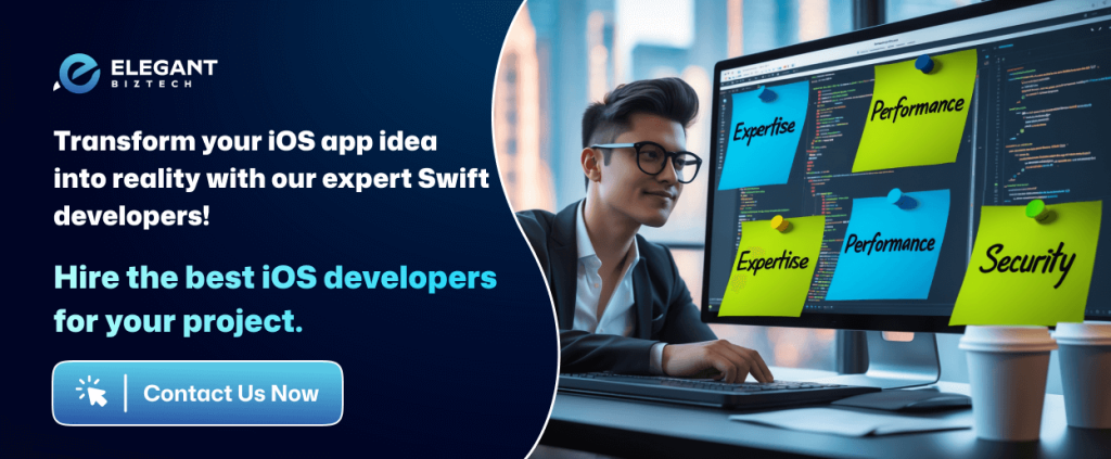 Transform your iOS app idea into reality with our expert Swift developers!