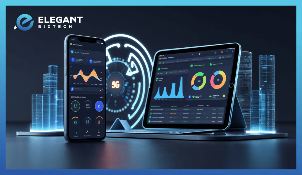 AI-driven enterprise iOS applications with AR and 5G connectivity