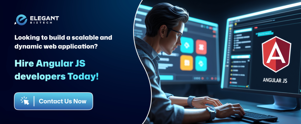 Hire Angular JS developers today for seamless web app development!