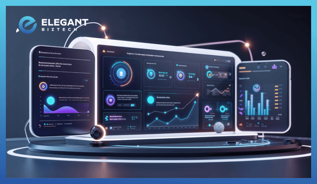UI dashboard with AI-driven personalization